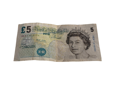 Bank england five - bank, £5