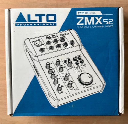 Alto zmx52 compact mixer - zmx52,