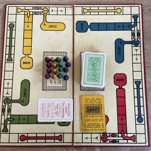Vintage sorry game - vintage,