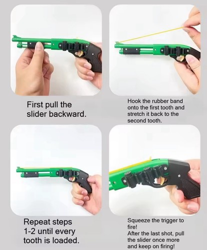 Double barrel rubber - double,