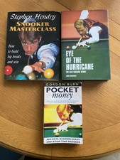 Snooker Book Bundle. - Three