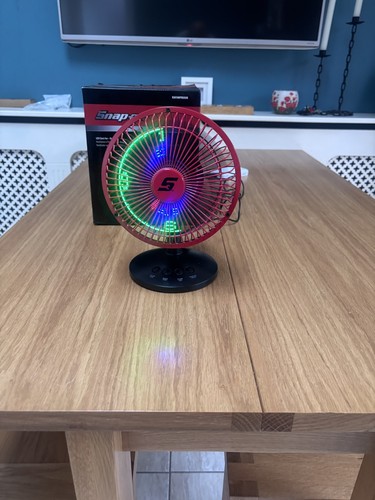 Snap magnetic led clock fan - magnetic,