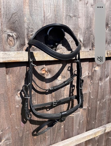 Anatomical snaffle bridle - anatomical,