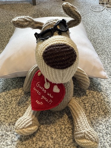 Boofle dog teddy bear - boofle,