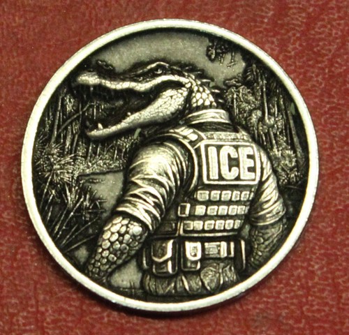 Hobo nickel ice gator made - nickel,