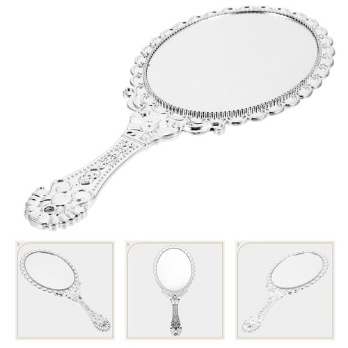 Vintage handheld mirror - ,