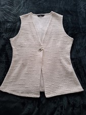 F&F Womens Cream Knitted