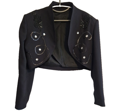 Vintage beaded sequin bolero - vintage,