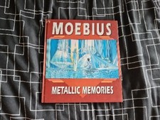 RARE Metallic Memories Fantasy Art Book By Moebius (Epic Comics, 1992)