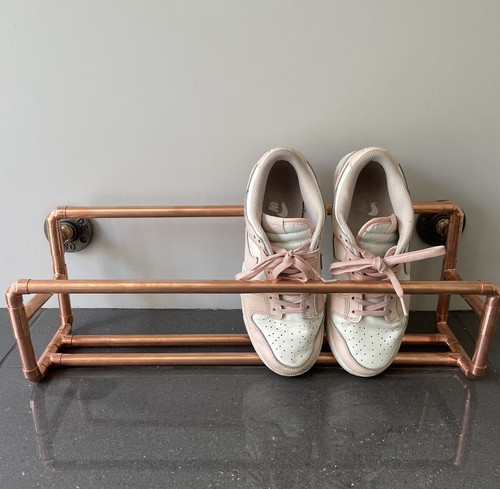 Wall mounted copper pipe shoe - pipe,