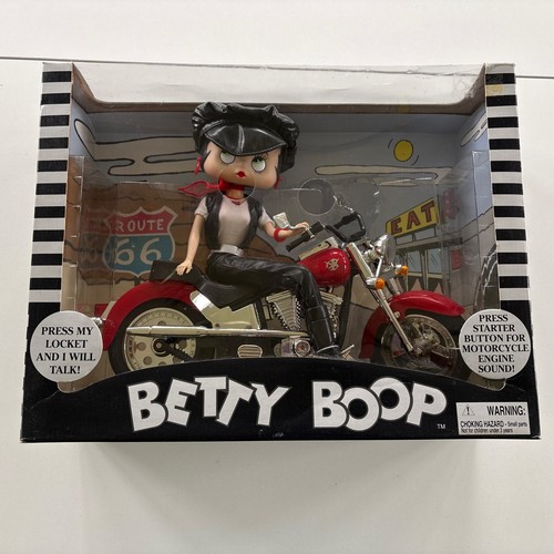 Vintage betty boop biker - boop,
