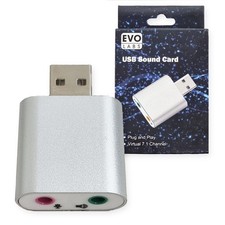 EVO USB Sound Card Virtual 7.1