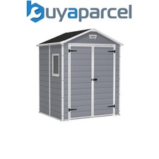 Keter 230255 Manor Garden Shed Grey 6 x 5ft KET230255