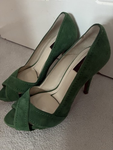 Zara green heels size - green, 5