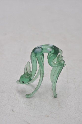 Vintage murano art - glass, green