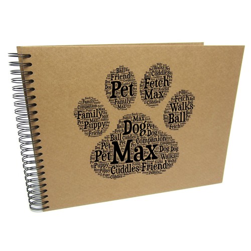 Personalised pet scrapbook - personalised,