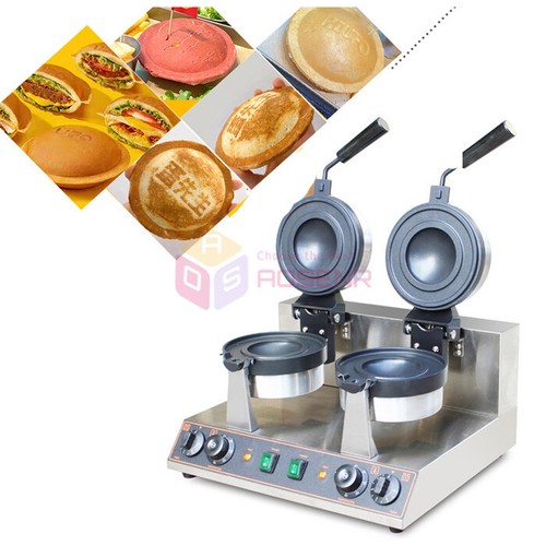 Ice cream burger - burger, machine