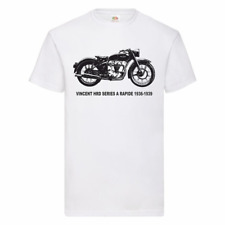 VINCENT HRD SERIES A RAPIDE 1936-1939 Motorcycle T Shirt Small-2XL