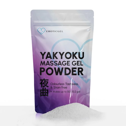 Japanese massage gel powder - gel,