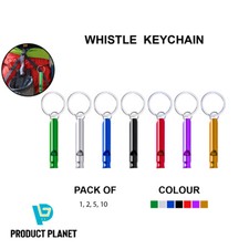 Whistle Teacher Coloured Metal