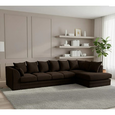 Large Brown Right Hand Corner