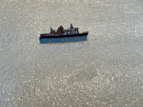 Vintage sealink ferries enamel - ferries,