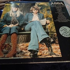 ABBA - GREATEST HITS The Best Of 1st UK Press 1976 VINYL LP VG+/VG+