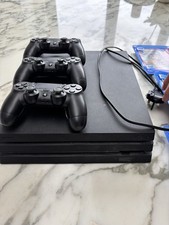PS4 Pro With X3 Games 