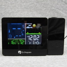 DR.PREPARE Digital Projection Alarm and Weather Clock