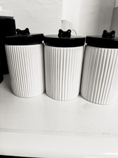 Tea Coffee Sugar Canisters Set