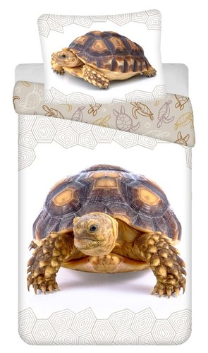 Tortoise single duvet - duvet, cover