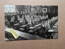 OLD PHOTO SCHOOL TEACHER BOY UNIFORM CLASSROOM DESK SOCIAL HISTORY PS 52