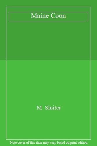 Maine coon sluiter - maine,