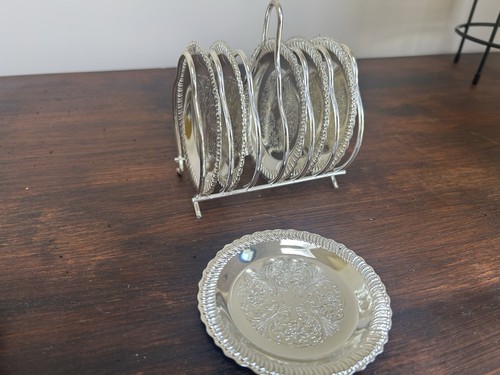 Toast rack and - rack, coasters
