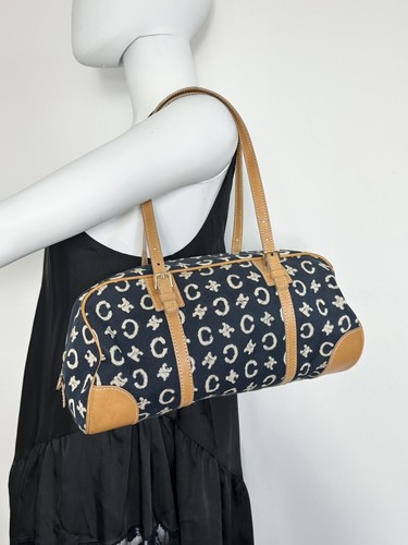Celine denim leather macadam - denim,