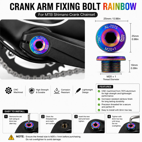Rainbow silver pre - silver, crank