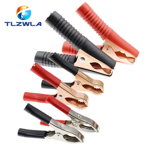 Copper crocodile car battery - crocodile,