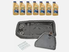 LAND ROVER DISCOVERY 3 & 4 ZF 6HP26 AUTO GEARBOX METAL SUMP FILTER & 7L OIL KIT