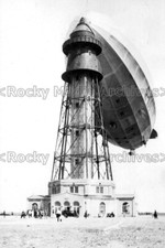 Puu r100 airship tethered at - airship,