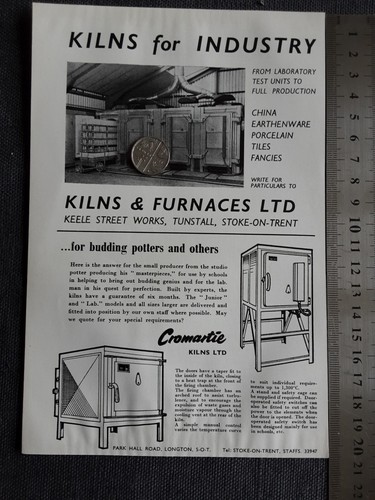 Advert print kilns - advert, furnaces