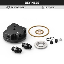 BEVINSEE For BMW E36 E46 M3 E34 Z3 Z4 M50 S50 S52 S54 Engine Oil Cooler Adapter