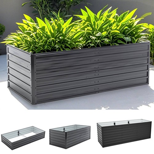 Birchtree metal raised garden - birchtree,