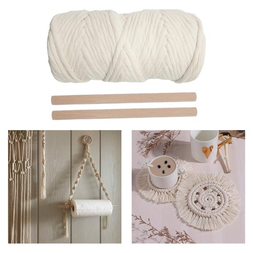 6mm natural beige - beige, cord