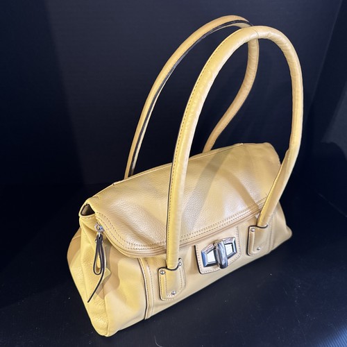 Makowsky yellow leather - yellow,