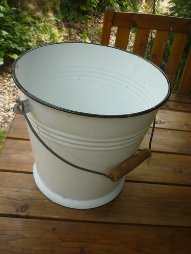 Ww2 british era white enamel - british,