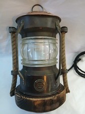 Ships anchor Lamp made by