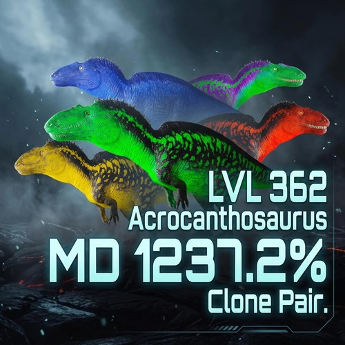 Lvl 362 acrocanthosaurus - lvl,