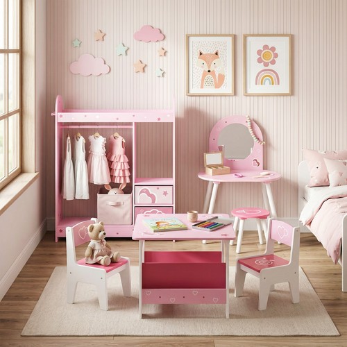 Piece kids bedroom set - 5-piece, with
