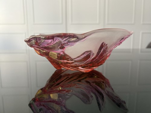 Vintage walther glass acanthus - glass,