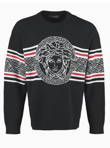 Versace crew neck wool - crew-neck,